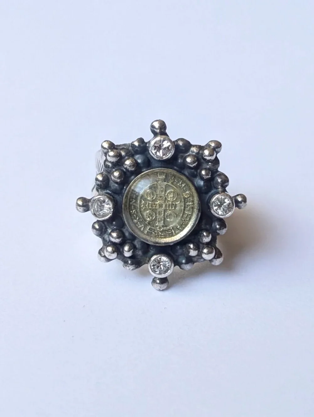 Virgins, Saints, and Angels VSA San Benito cloister ring Size 7 sterling silver